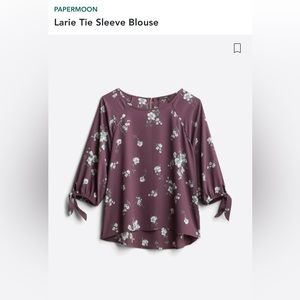 Paper Moon 3/4 Sleeve Blouse